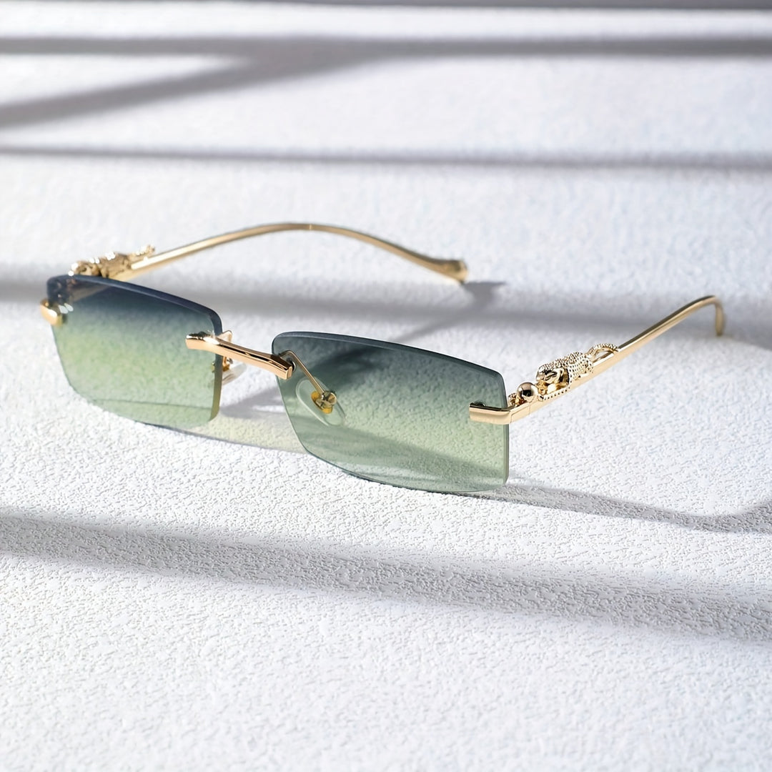 Mens fashion accessory: vintage square anti-glare sunglasses, designed for stylish men seeking retro eyewear.