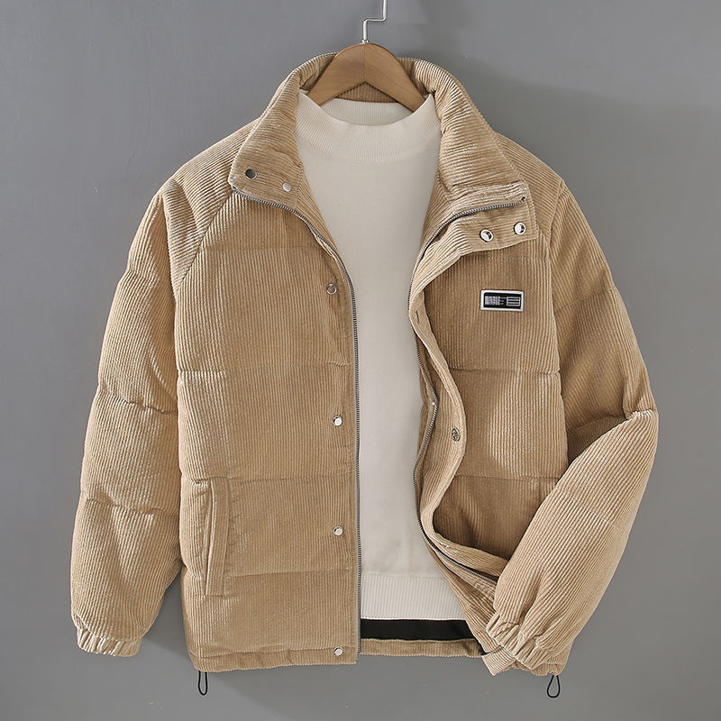 Men's warm padded jacket, ideal for winter & cold weather. Durable insulated outerwear for everyday wear.