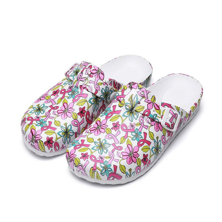 Women's easy-clean waterproof clogs, slip-resistant for comfort in professional settings.