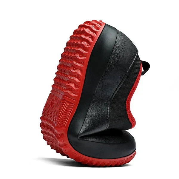 Durable slip-on safety shoes, Lennart, with non-slip sole for ultimate comfort in demanding work.
