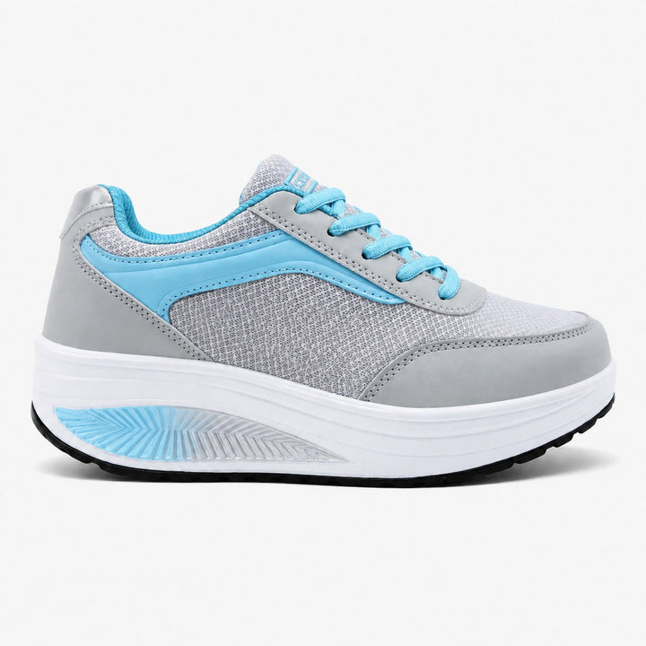 Women's Wave orthopedic walking shoes with cushioned sole & arch support for daily comfort.