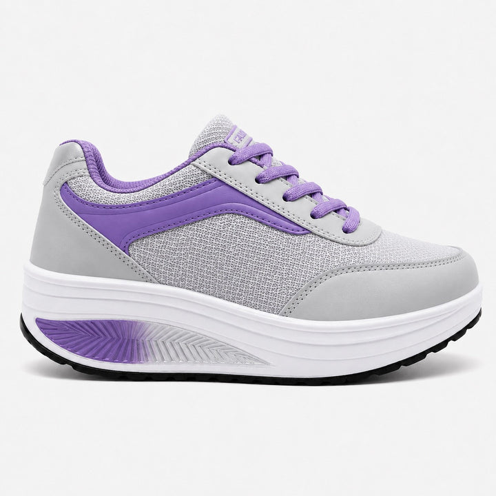 Ergonomic Wave women's walking shoes, providing superior arch support & slip resistance.
