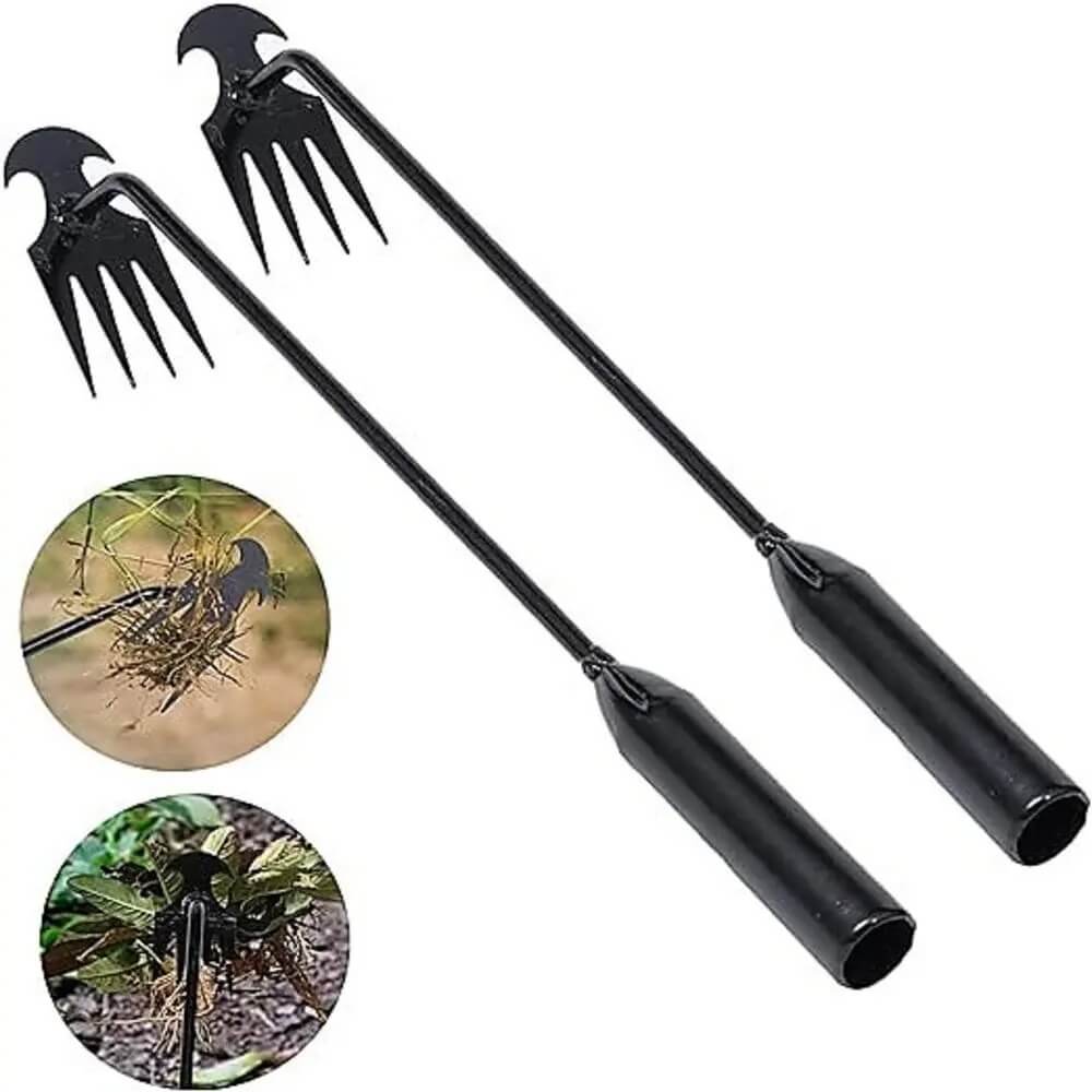 Versatile unisex hand weeder & soil cultivator, ideal for gardening and weed pulling.