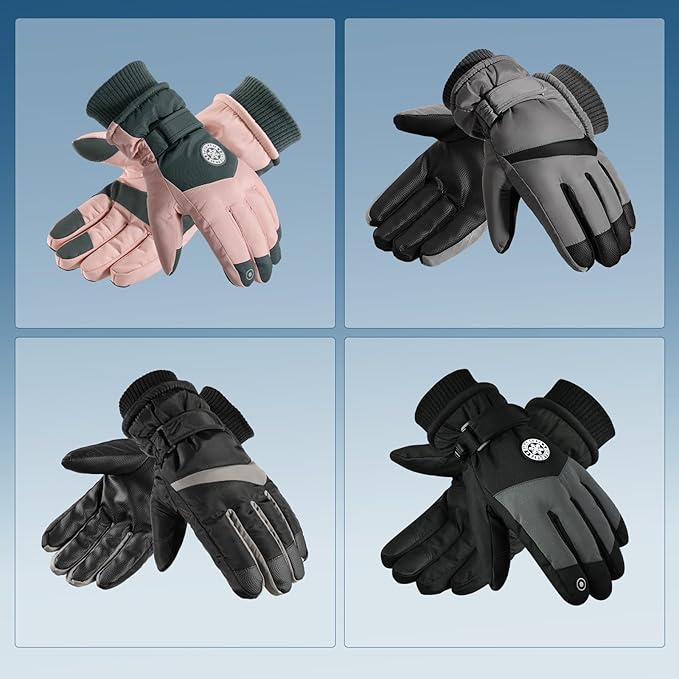 Durable outdoor thermal gloves, offering superior warmth & touchscreen functionality.