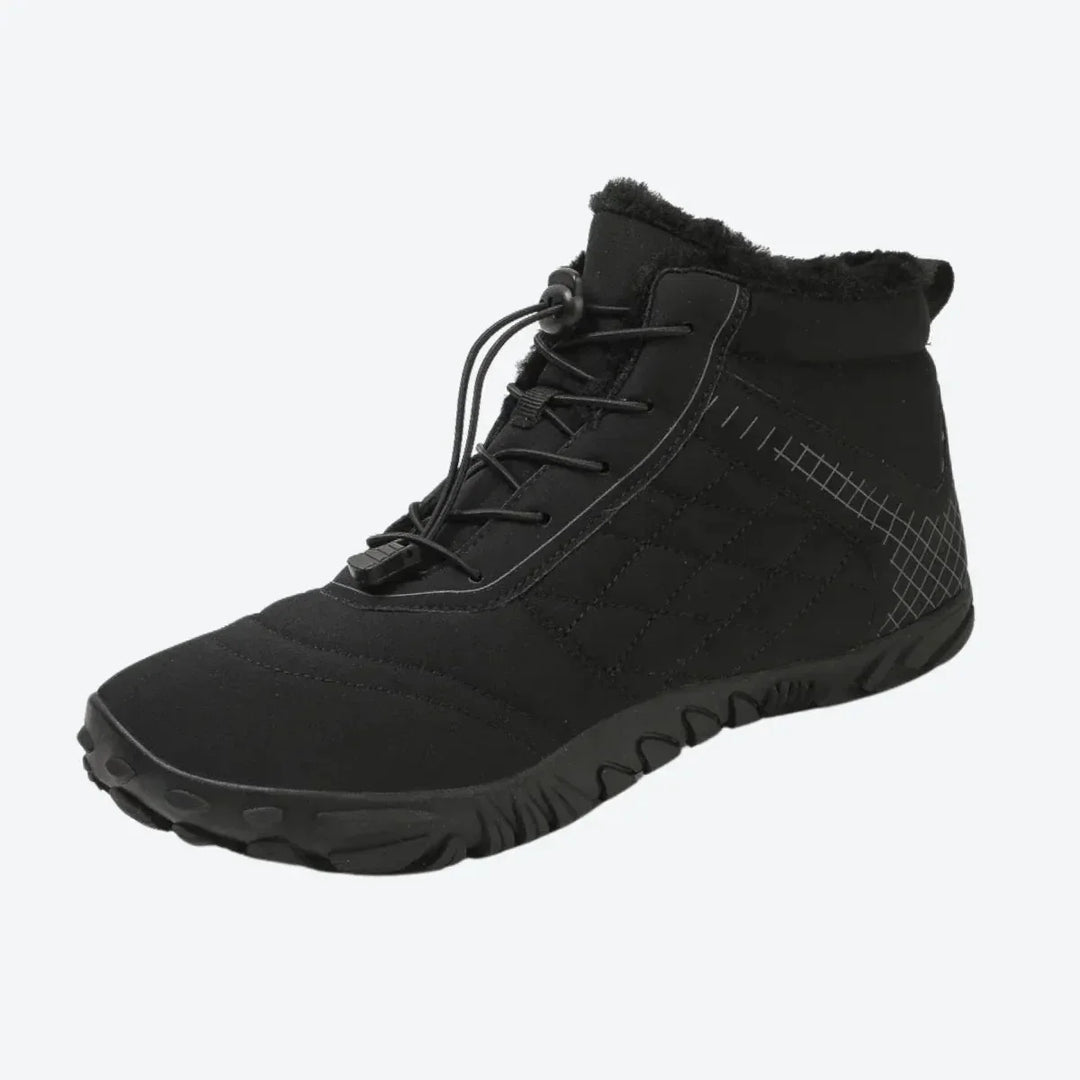 High-performance unisex winter snow boots with traction grip for cold weather adventures.