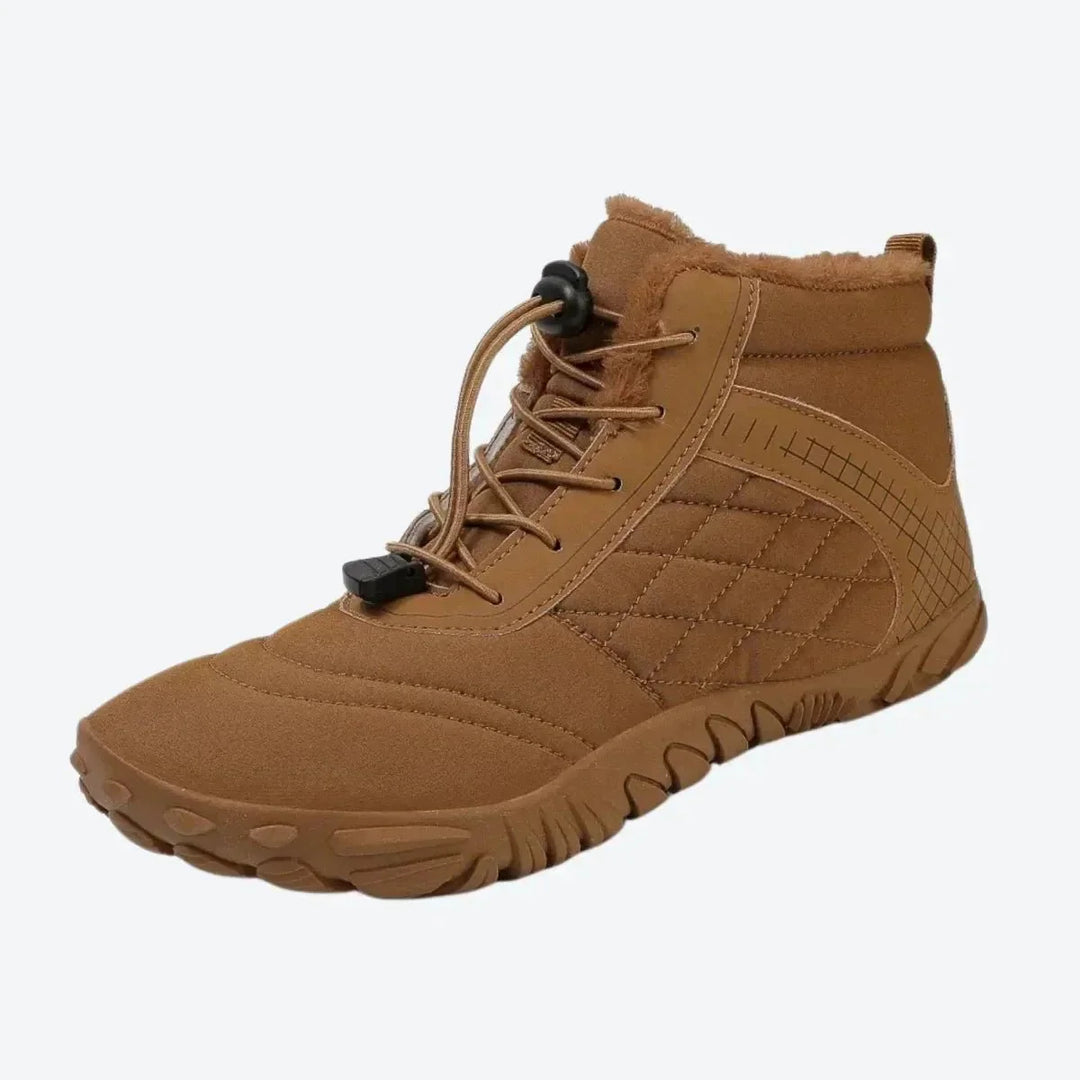 Warm & durable unisex winter snow boots with traction grip for cold weather walks.