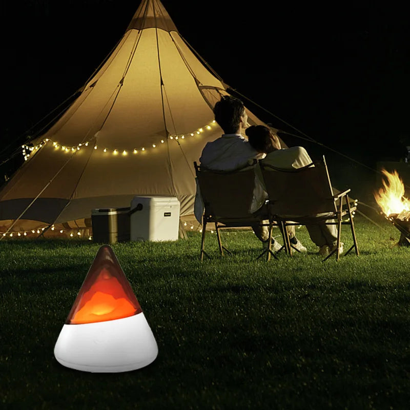 Stylish wireless Iceberg LED light, ideal for modern home decor, a portable and ambient night light.