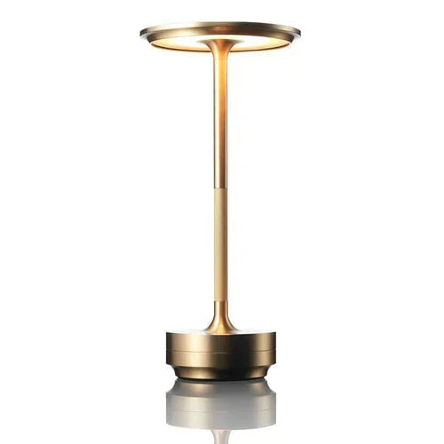 Wireless dimmable lamp, GlowBeam, ideal for creating ambient lighting as a bedside or accent light.