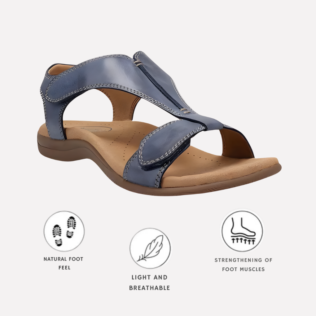 Women's everyday ergonomic sandals, providing ultimate comfort & adjustable fit for summer activities.