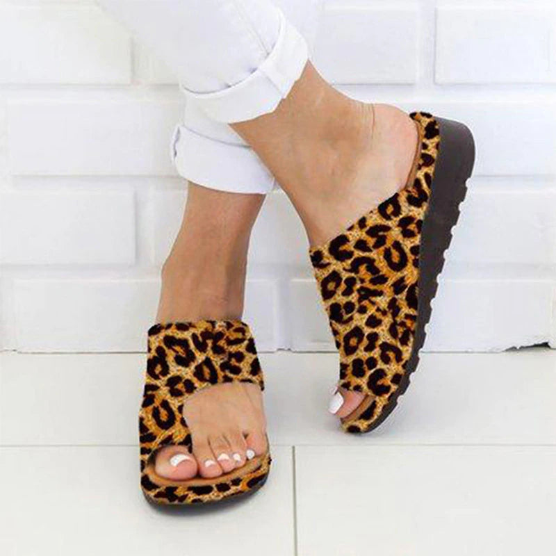 Adjustable women's orthopedic sandals with arch support. Perfect comfort for everyday wear & bunion correction.