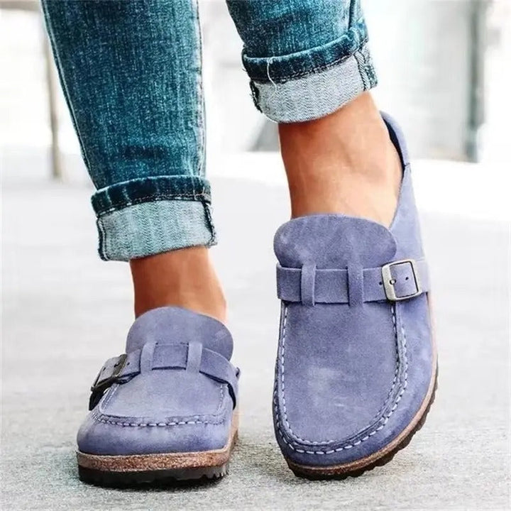 Durable women's orthopedic slippers providing arch support & ultimate comfort footwear.
