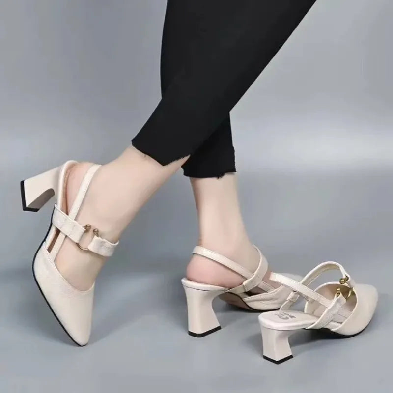 Orthopedic high heels for women, offering reliable support for prolonged wear, elegant & comfortable.