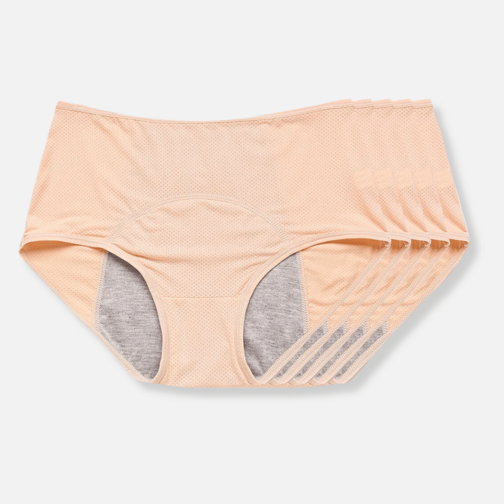 Premium women's leak-proof underwear for daily confidence, featuring absorbent and comfortable design.