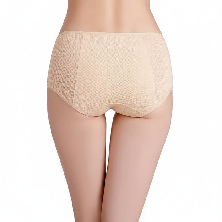 High-performance women's leak-proof absorbent panties, designed for secure and comfortable daily wear.