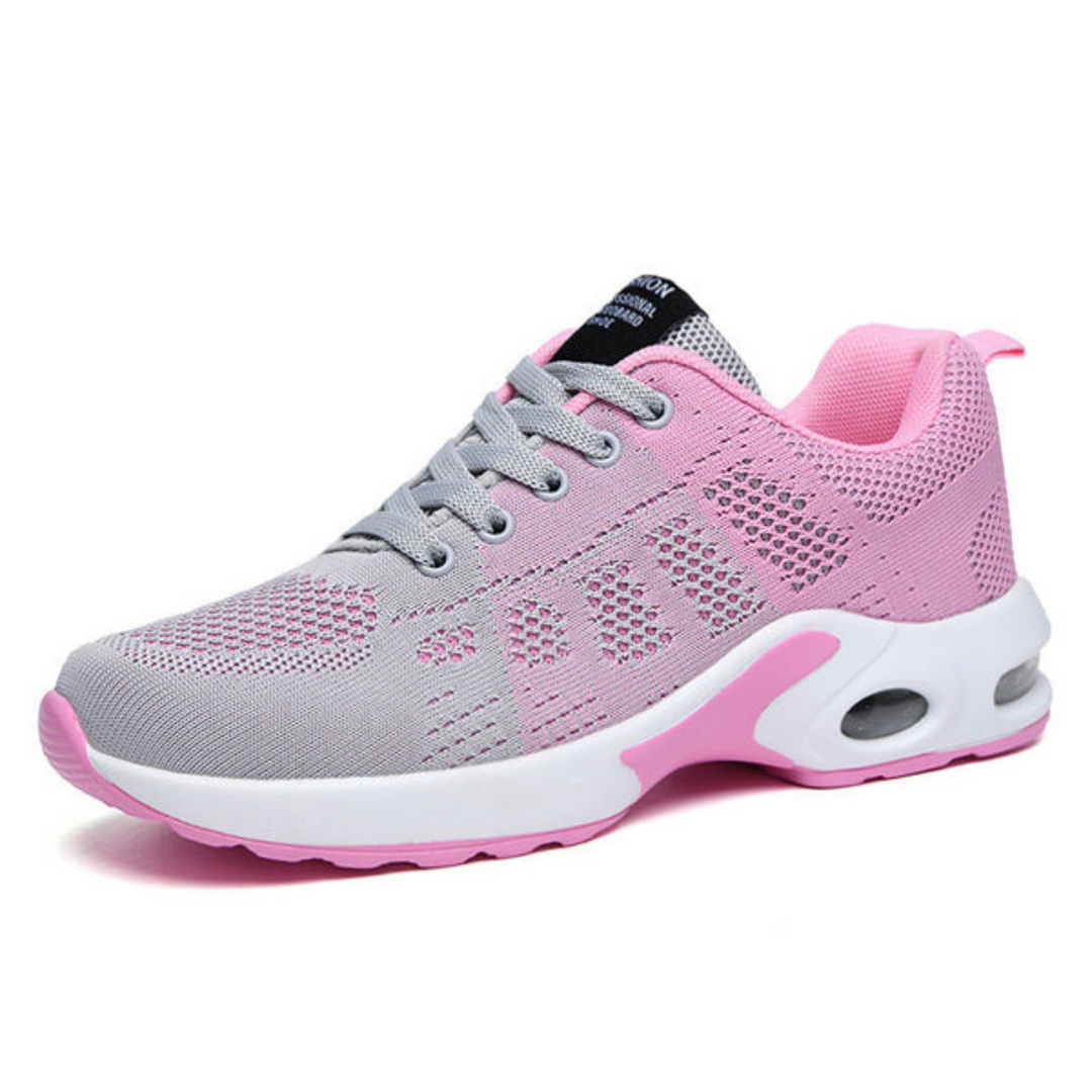 Comfortable women's air cushion sneakers, perfect for walking and casual activities.