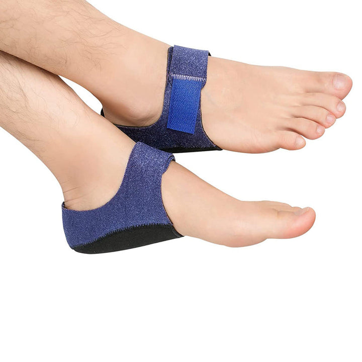 Breathable heel cushions for active lifestyles, offering comfort & support against foot pain.