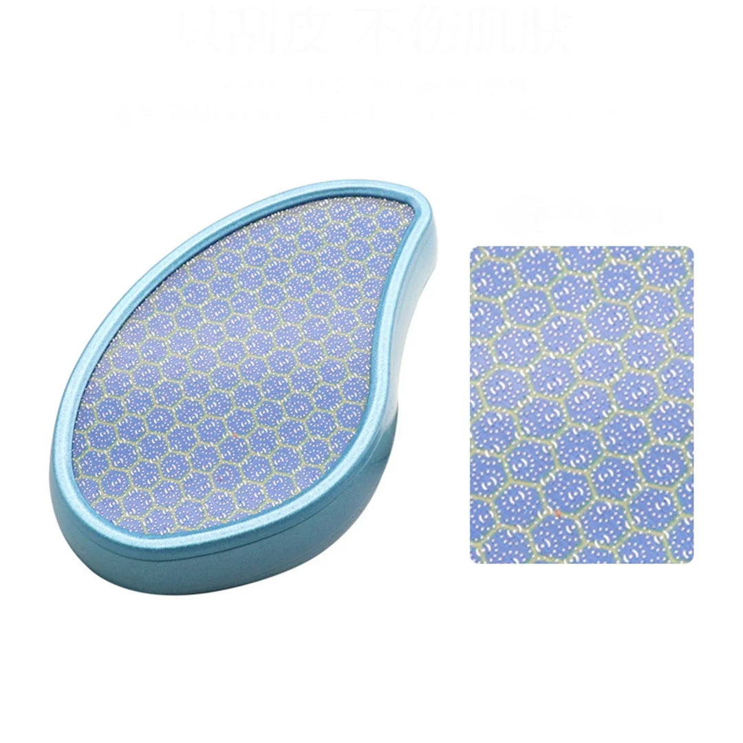 A sturdy nano glass foot file designed for comfortable and efficient foot care routines.
