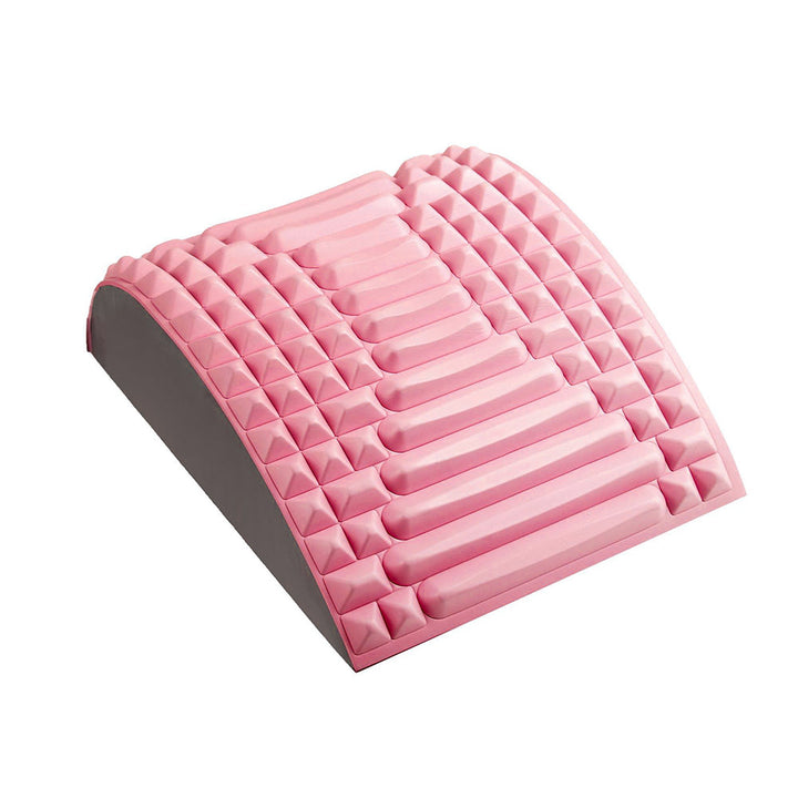 Ergonomic back stretcher for deep lower back relaxation, spinal decompression & daily pain management. Improve posture.