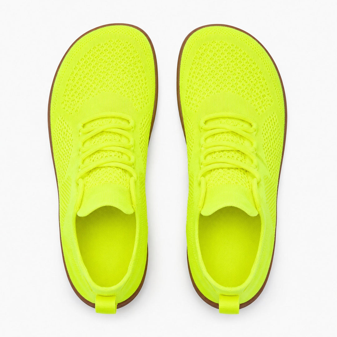 Natural walking women's shoes, flexible sole & wide toe for daily wear.